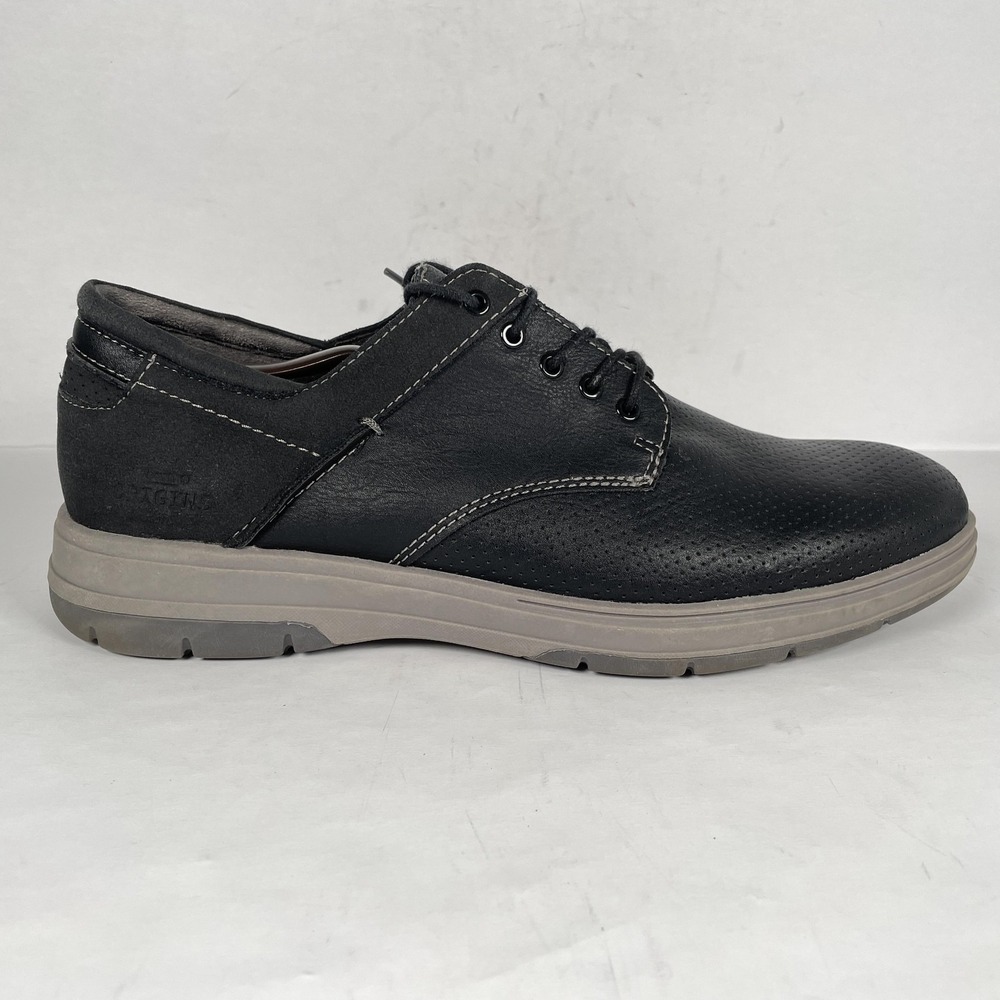 Earth Origins Winstead Shoes Mens Size 10 W Black Lace Up Casual Comfort Dress